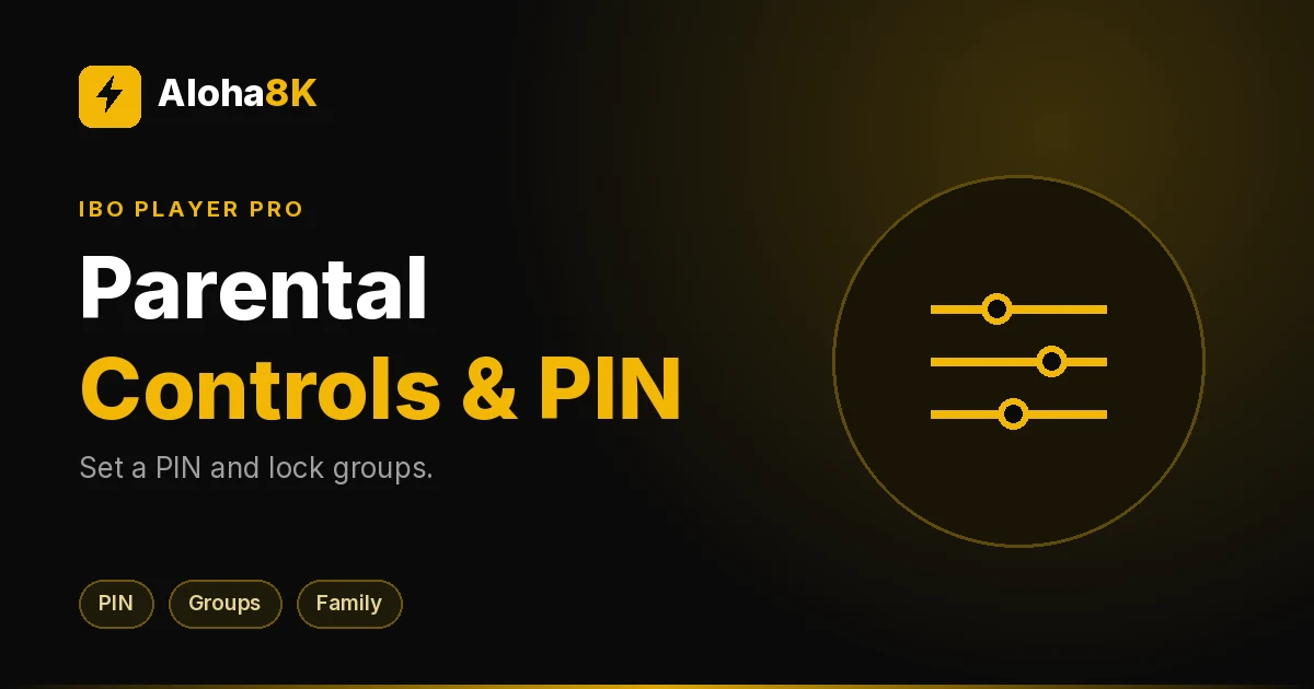 TV showing a PIN entry screen over a locked channel group